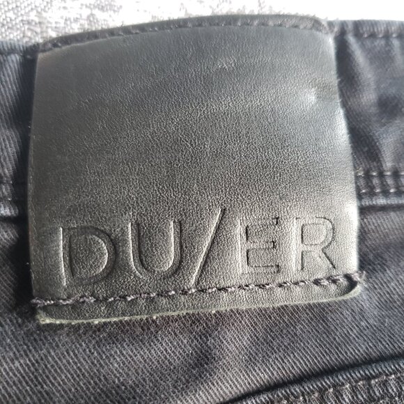 DU/ER Blue Black High Quality Performance Work Jeans Pants Stretchy w Vents - Picture 5 of 9